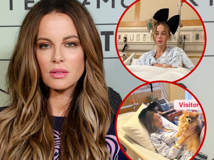 Kate Beckinsale hospital