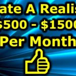 Hvordan tjene penger hjemmefra $500 – $1500 Per Month +Bonus
