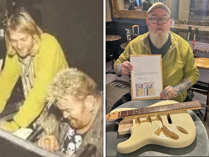 big john duncan letter of authenticity white guitar nirvana GottaHaveRockandRoll 1