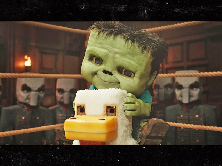 a minecraft movie chicken jockey everett collection sub