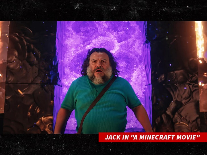 a minecraft movie jack black ender everett collection sub