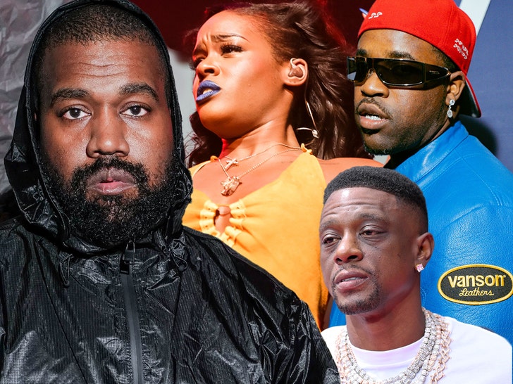 Azealia Banks kanye west boosie baddazz asap ferg getty shutterstock