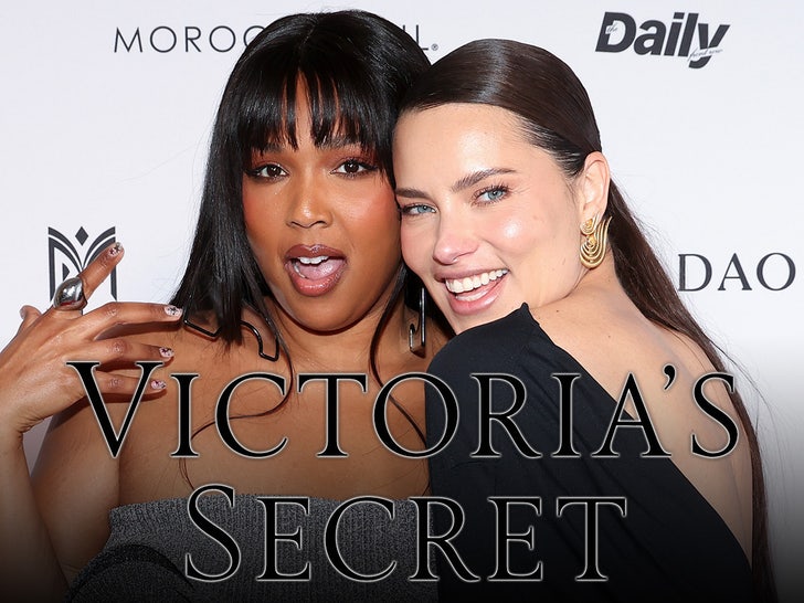lizzo adriana lima victorias secret main getty
