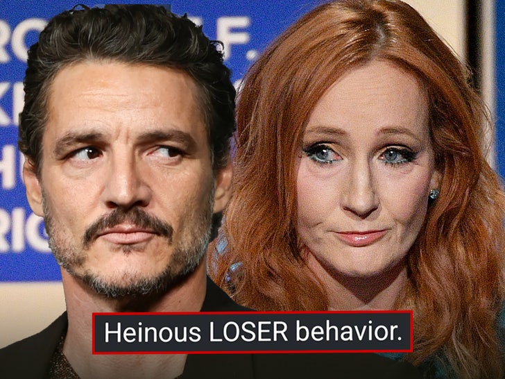 pedro pascal jk rowling main getty 2