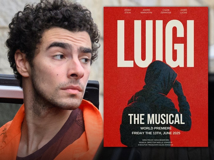 luigi mangione new musical getty