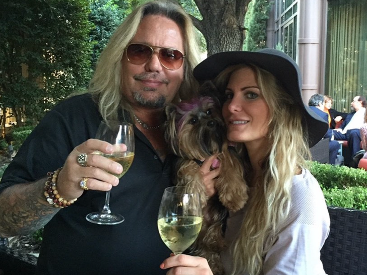 Vince Neil and Rain Hannah Together